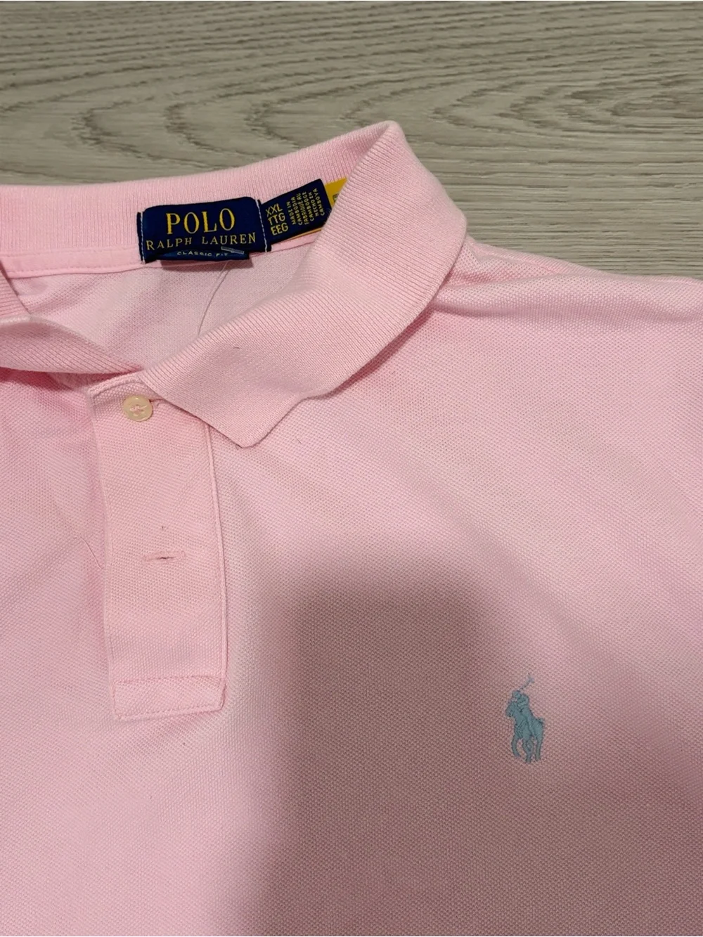 Ralph Lauren Classic Polo Knit Shirt Mens Size: XXL